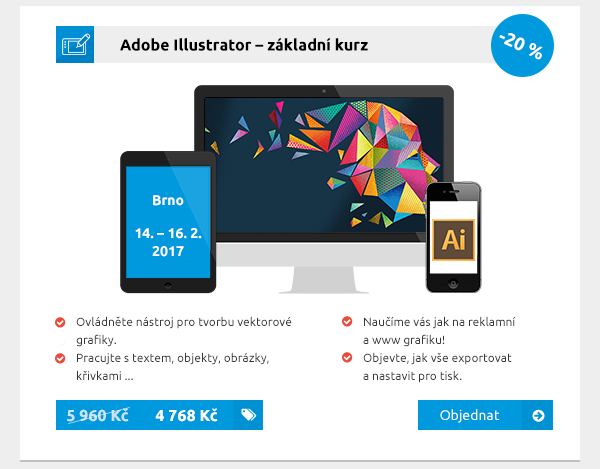 Adobe Illustrator – základní kurz