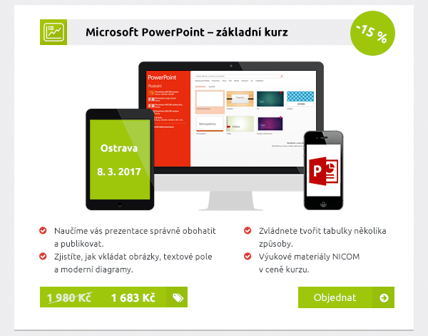 Microsoft PowerPoint – základní kurz