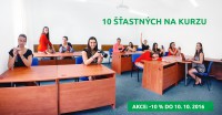 Akce: -10 % z cen kurzů do 10. 10. 2016