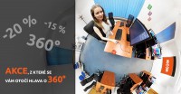 Akce až -20 % a video až 360°