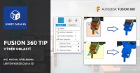 Tip pro Fusion 360 – výběr oblastí