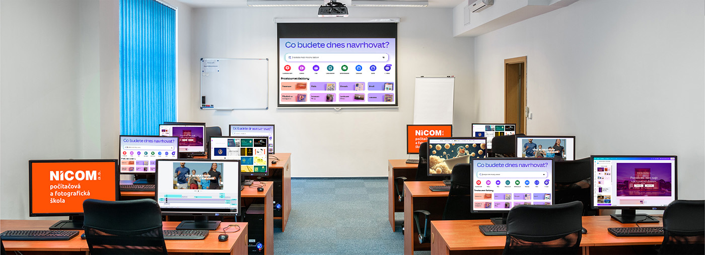 Canva Pro – pokročilý kurz tvorby grafiky s AI