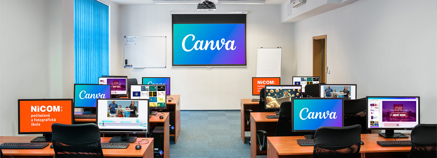 Canva Pro – pokročilý kurz tvorby grafiky s AI