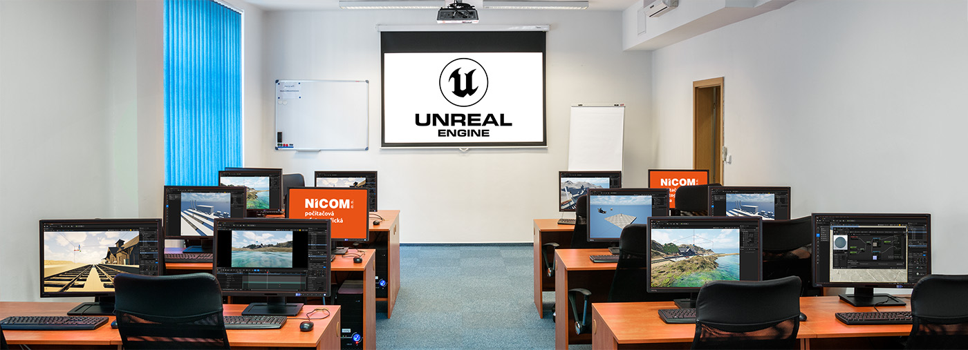 Unreal Engine – vizualizace