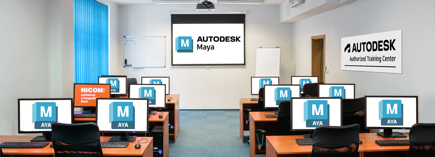 Autodesk Maya – úvod do 3D