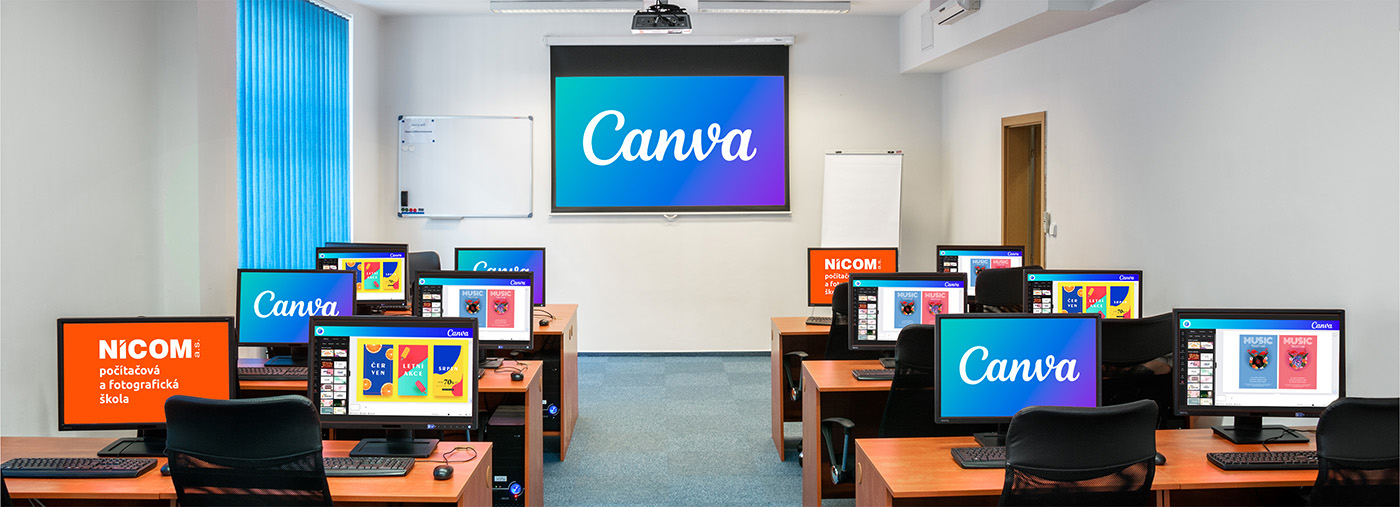 Canva Pro – pokročilý kurz tvorby grafiky s AI
