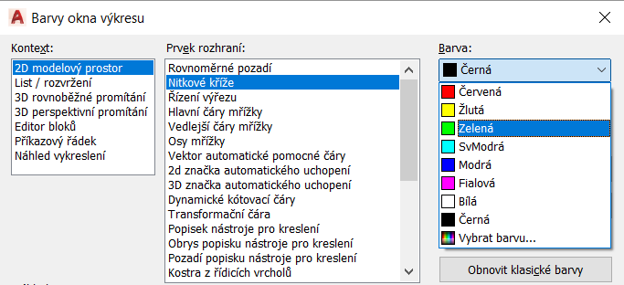 Autocad 2019 - Ovládni kurzor