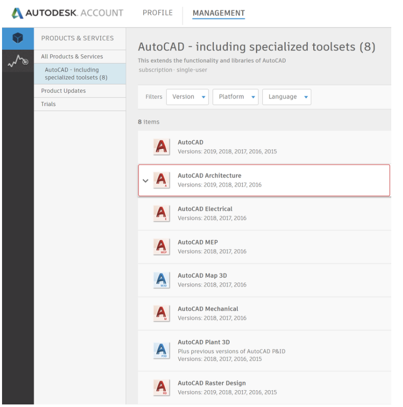 Autocad 2019 Specialni nastroje