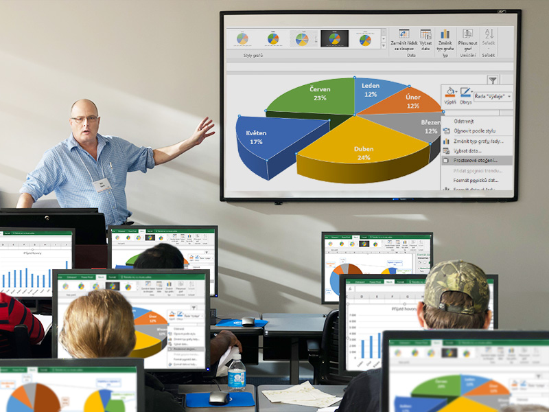 Výuka kurzů MS Office