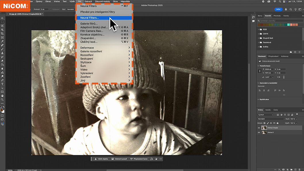 Neural Filters - cesta Neural Filters - cesta