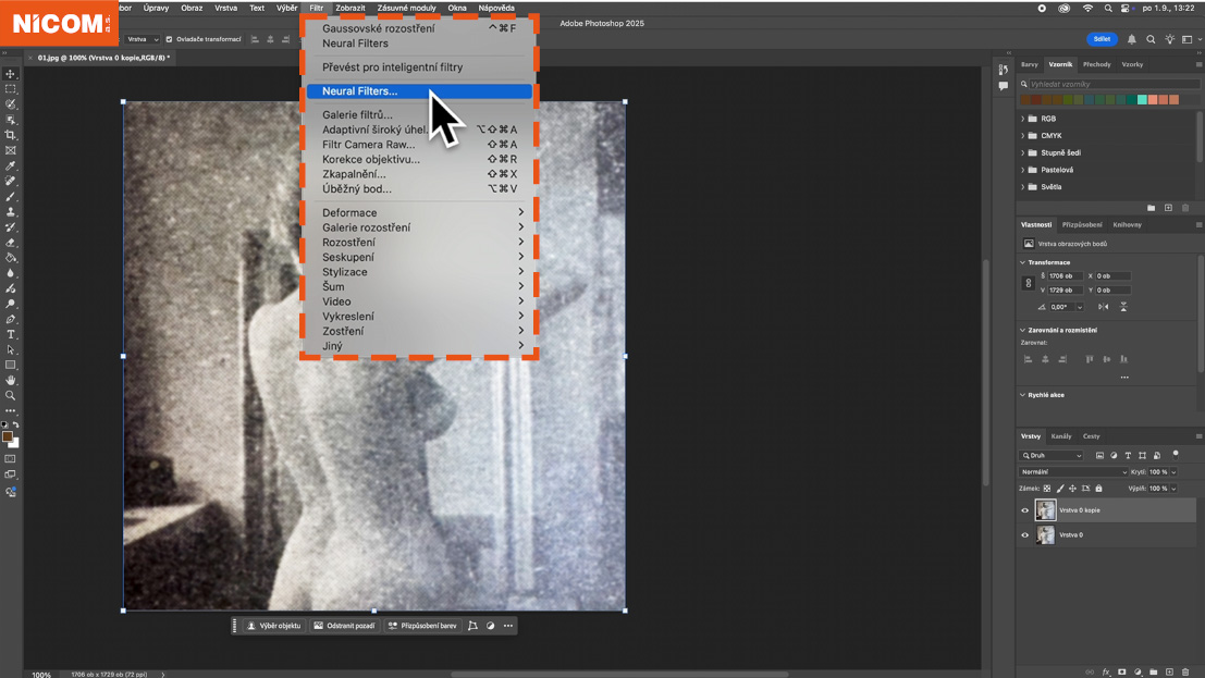 Neural Filters - cesta Neural Filters - cesta