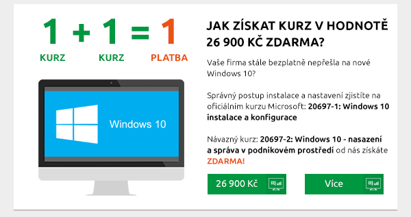 Jak získat kurz v hodnotě  26 900 Kč zdarma?