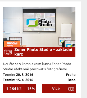 Zoner Photo Studio – základní kurz