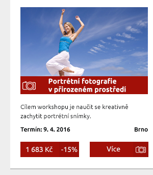 Portrétní fotografie v přirozeném prostředí