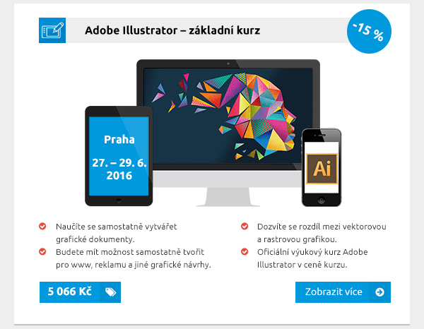 Adobe Illustrator – základní kurz