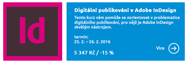 Digitální publikování v Adobe InDesign 