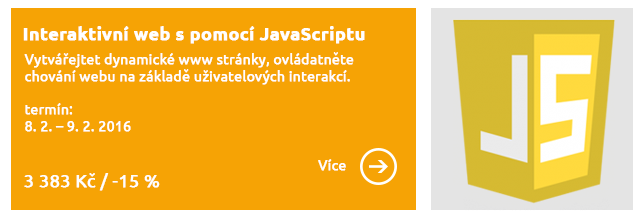 Interaktivní web s pomocí JavaScriptu