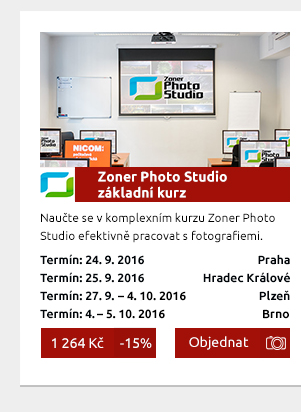 Zoner Photo Studio – základní kurz