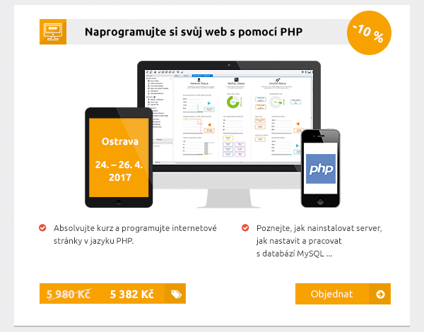 Naprogramujte si svůj web s pomocí PHP