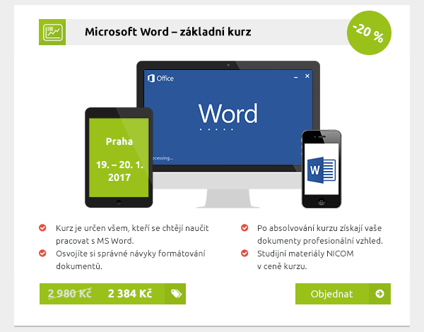 Microsoft Word – základní kurz