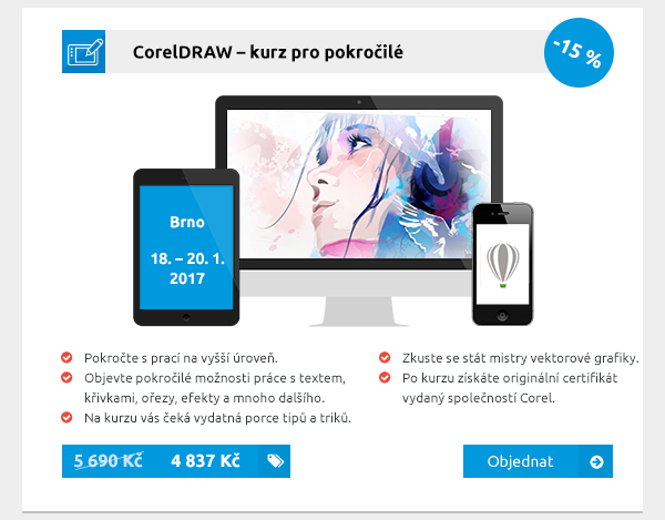 CorelDRAW – kurz pro pokročilé