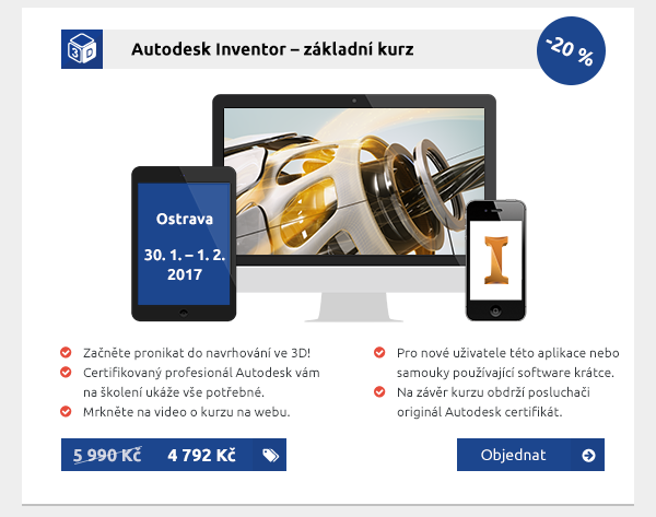 Autodesk Inventor – základní kurz